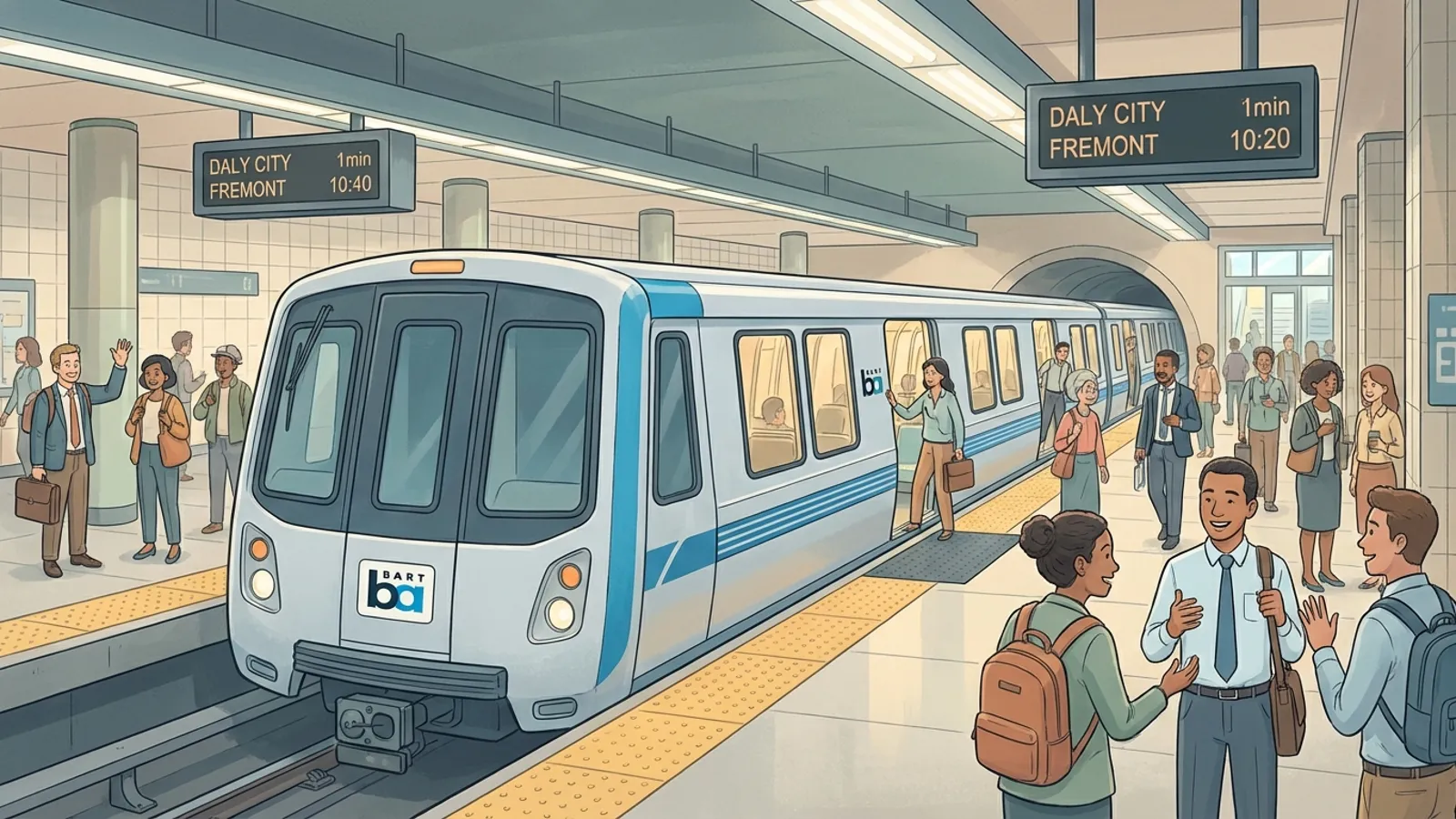 SF BART Adjusts Nov 15 Schedule — Riders Adapt