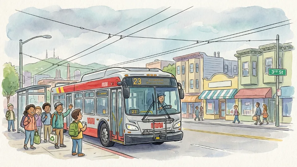 SF Muni Adapts Route 23 to Keep Riders Moving