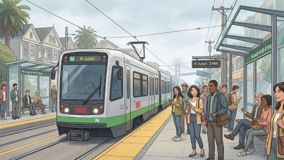 SF Muni Reroutes M Line to Keep Trains Moving