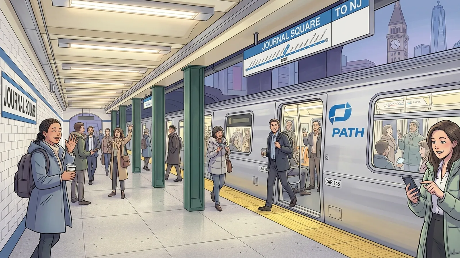 NYC PATH Turns Tweets Into Cleaner Commutes