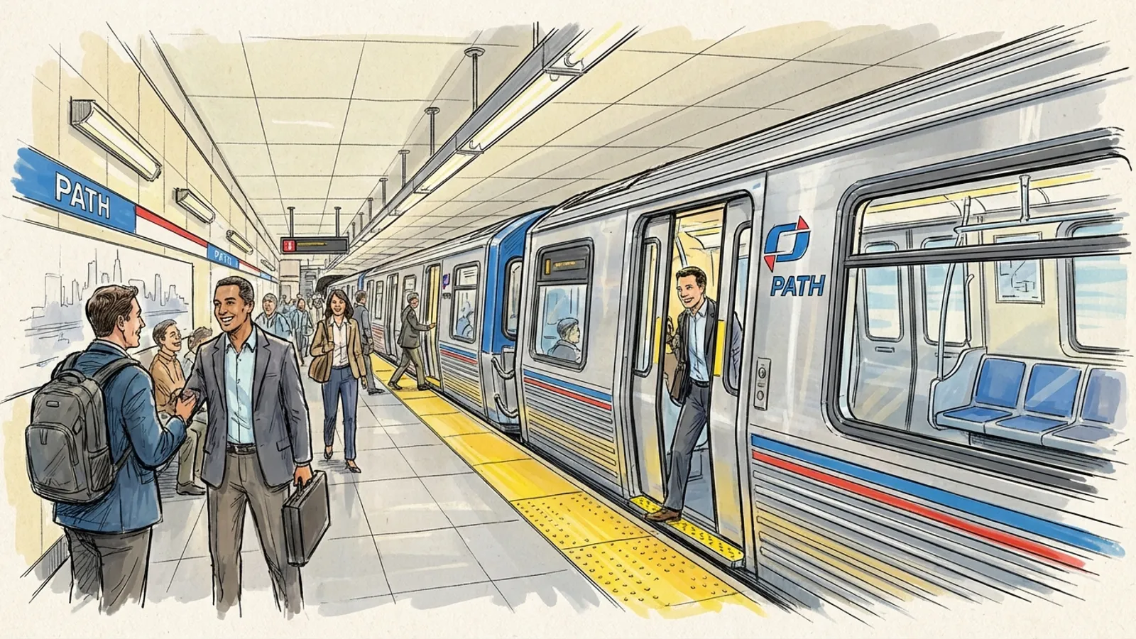 NYC PATH Reminds Riders: Safety Starts Before Boarding