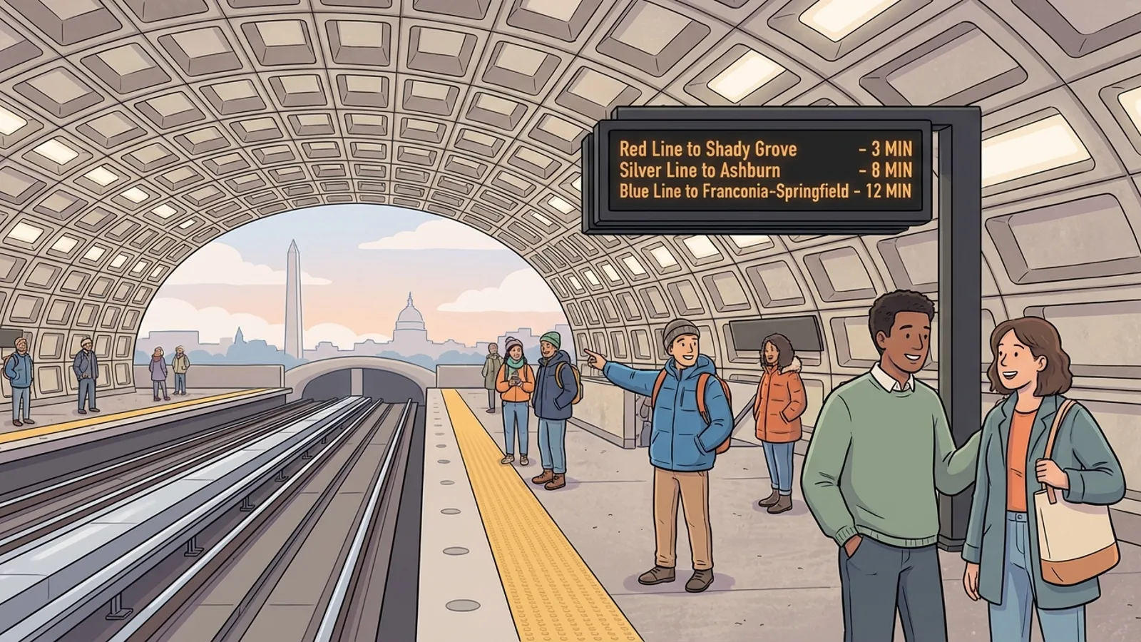 DC Metro Display Glitch Sparks Better Info Solutions