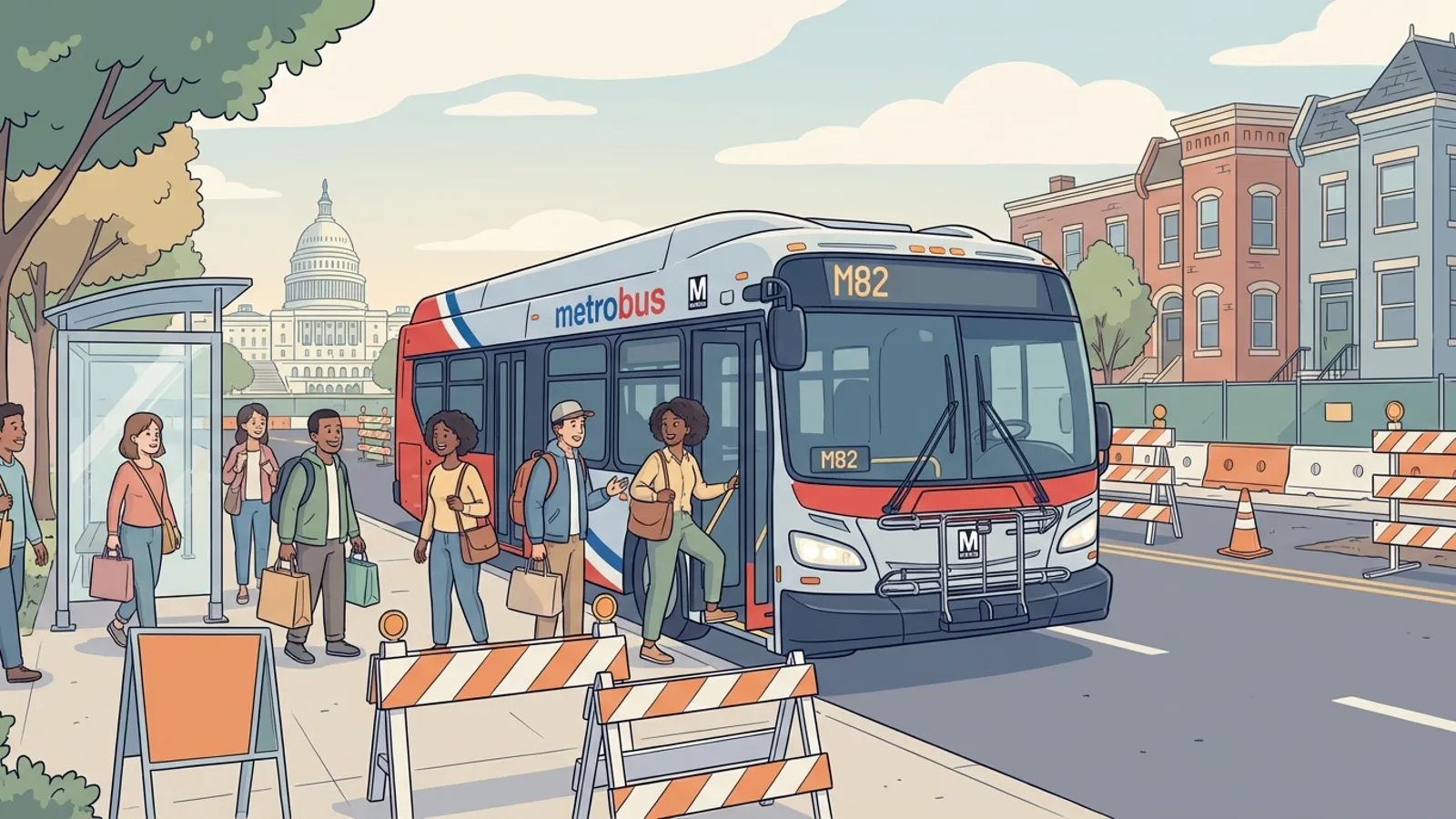 M82 Stops Shift as Purple Line Takes Shape