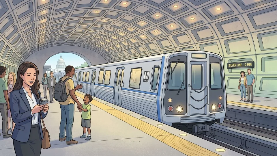 DC-Maryland-Virginia Metro Investigates Service Delays