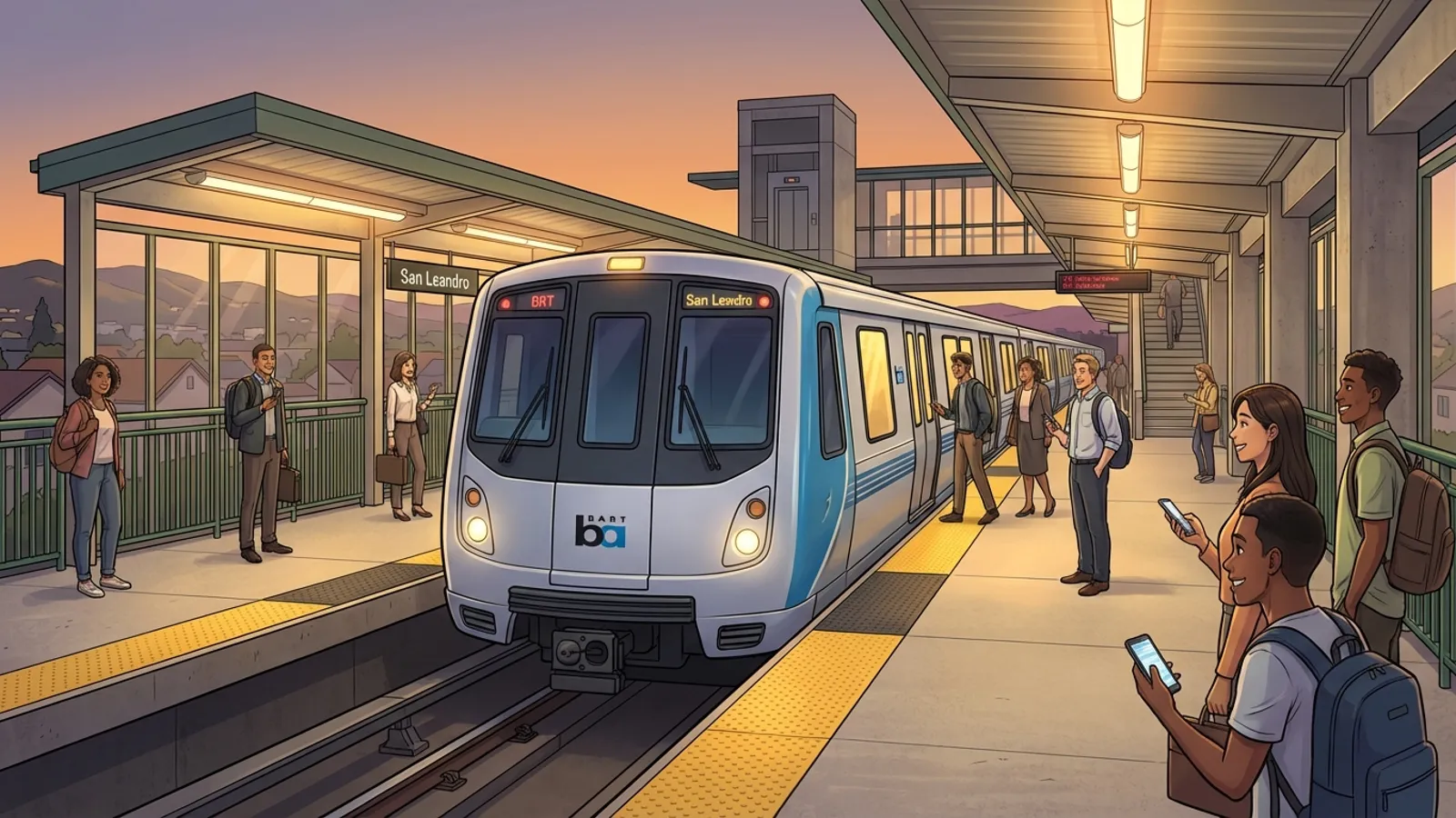 SF BART Adapts Service — Riders Find New Routes