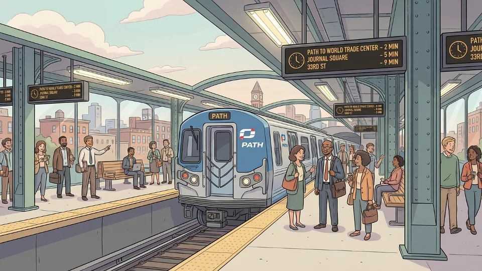 NYC PATH Stations Adapt Platforms for Safety Work