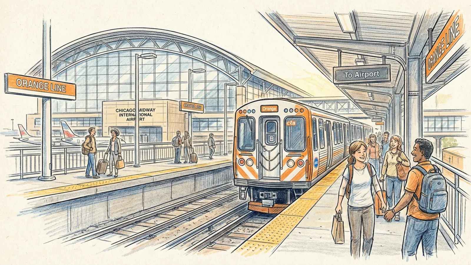 Chicago Midway Elevator Out — CTA Working to Restore Access