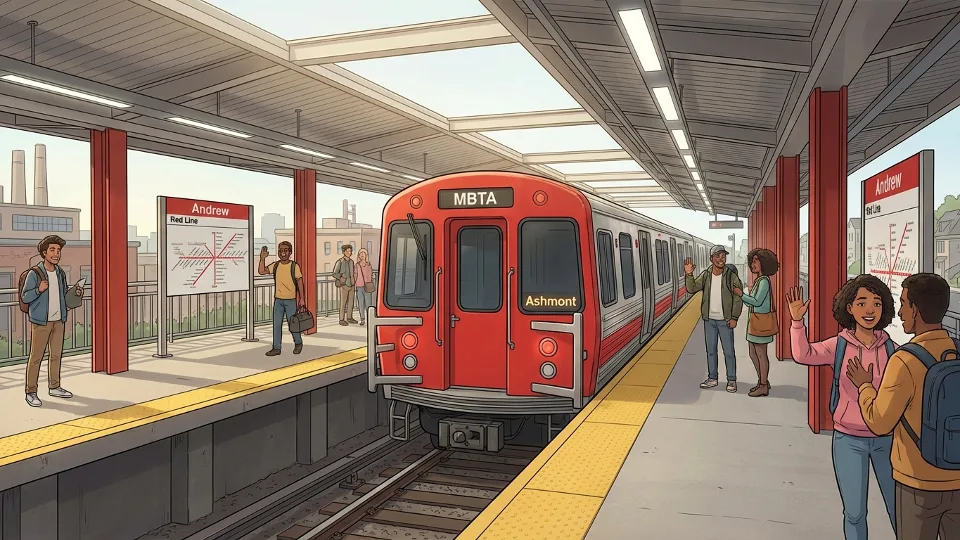 Boston Red Line Bounces Back After Brief Disruption