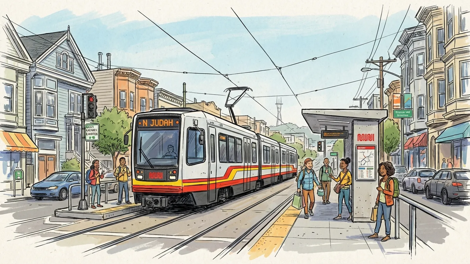 SF N Judah Adapts to Police Activity Disruption