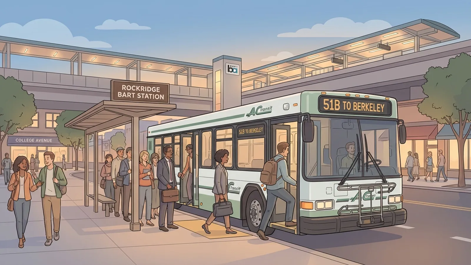 AC Transit Adapts Service on East Bay Line 51B