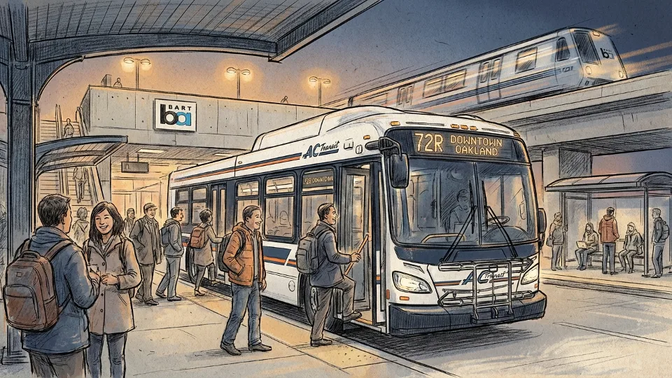 SF Bay AC Transit Adapts to Evening Service Gap