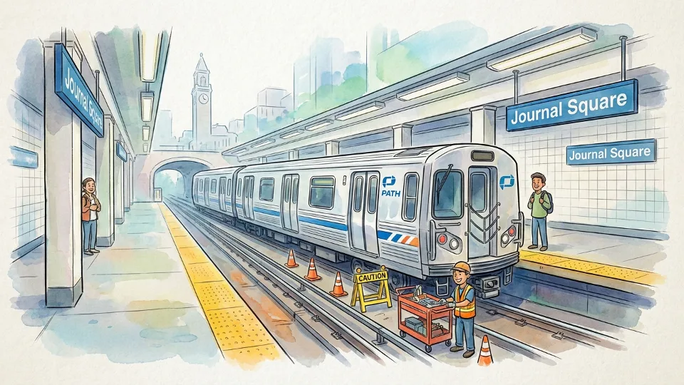 NYC PATH Upgrades Tracks to Boost Reliability