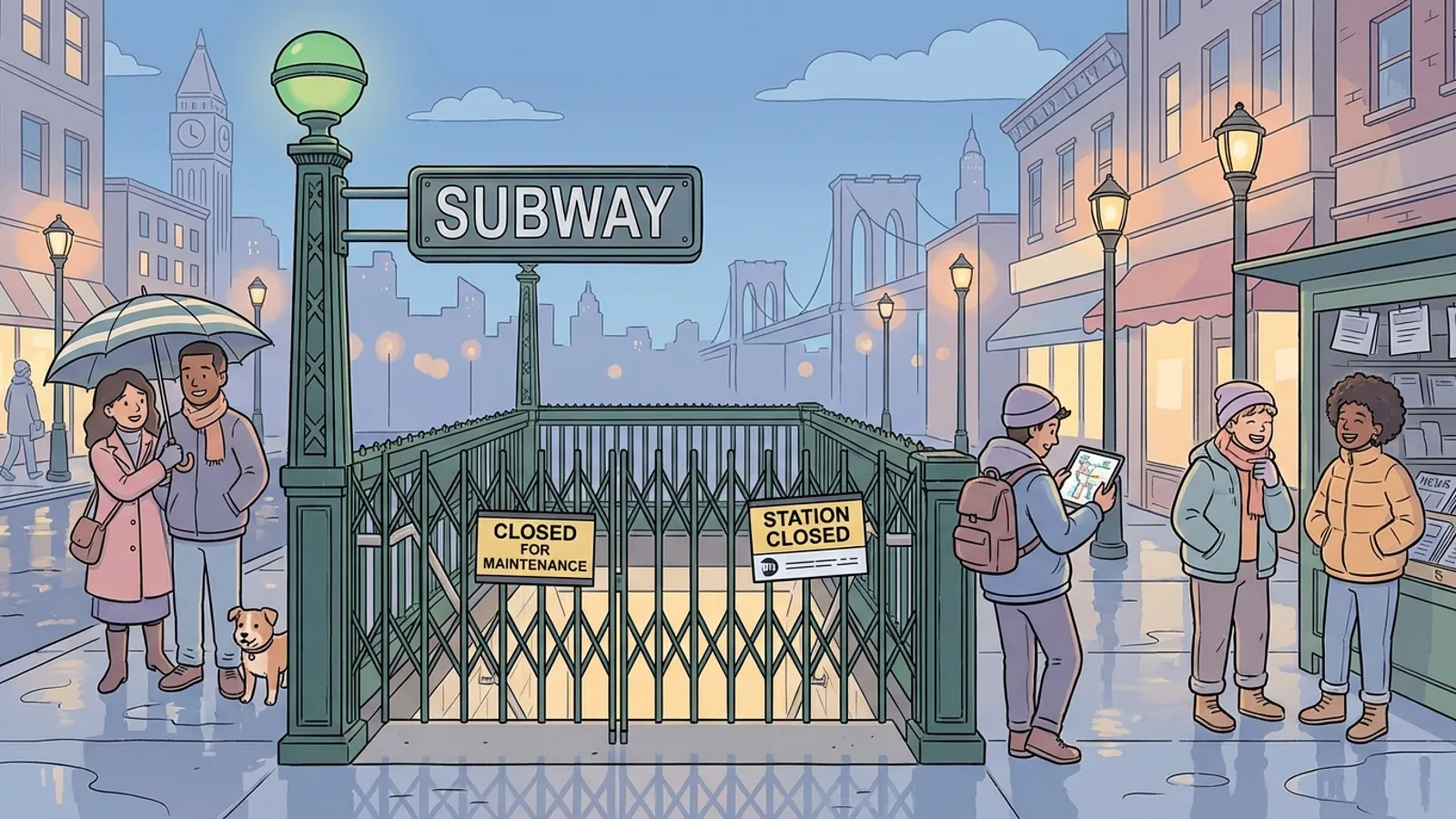 NYC Stations Close Nightly to Boost System Reliability