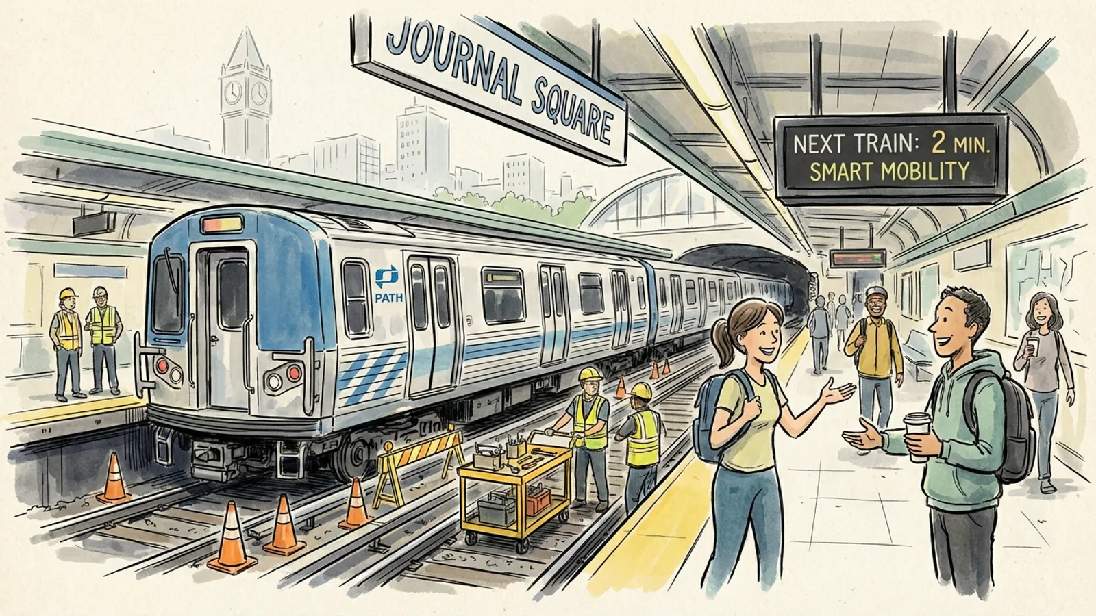 NYC PATH Track Work Brings System Upgrades