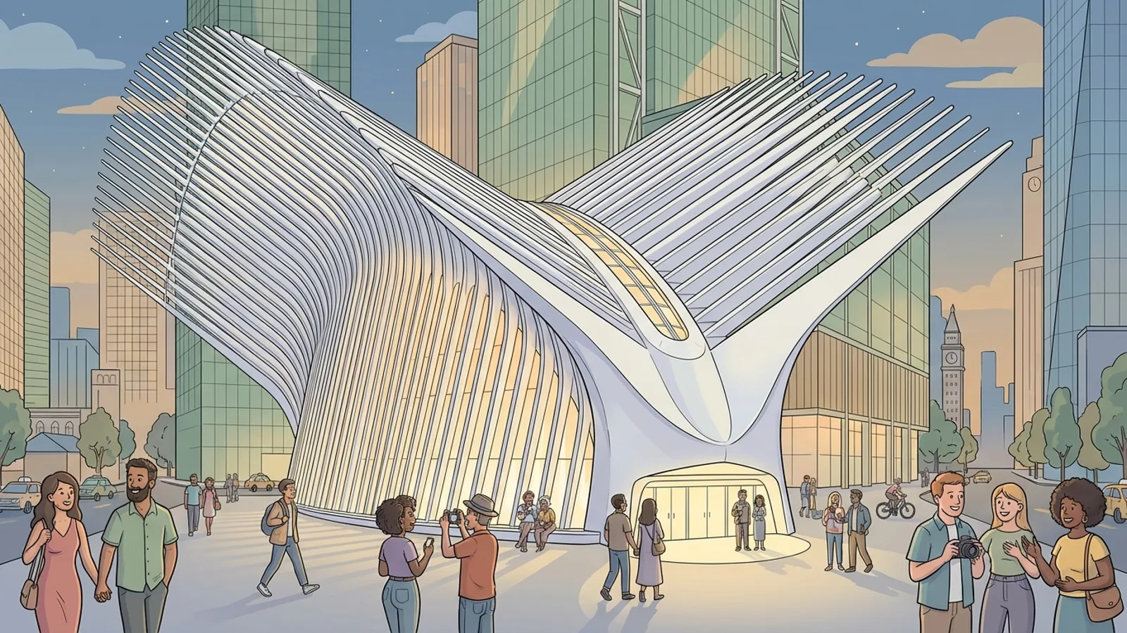 NYC's WTC Oculus Adjusts Overnight Access