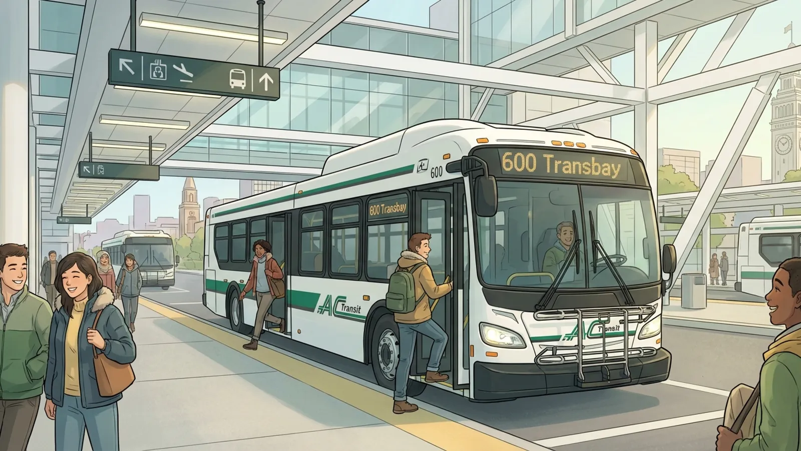AC Transit Adjusts SF Service, Riders Adapt