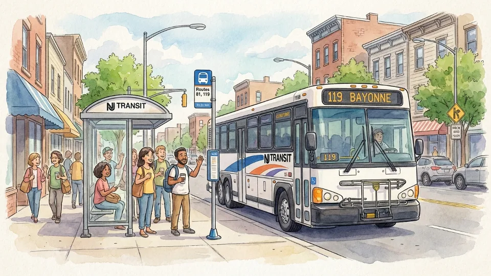 NJ TRANSIT Steps In to Keep Bayonne Moving