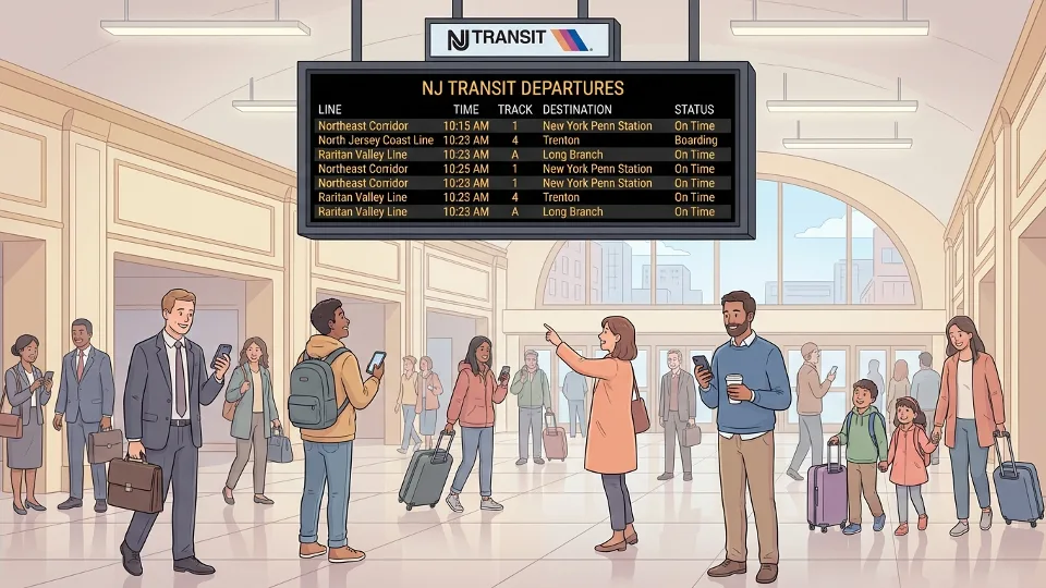 NYC-NJ Transit Tech Glitch Sparks Digital Resilience Push