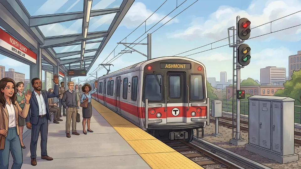 Boston Red Line Signal Fix Keeps City Moving