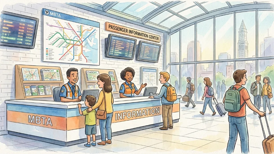 Boston MBTA Info Center Reopens Daily at 5 AM