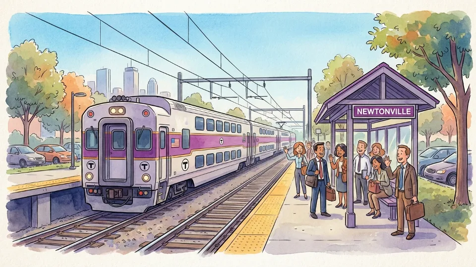 Boston MBTA Upgrades Worcester Line Infrastructure