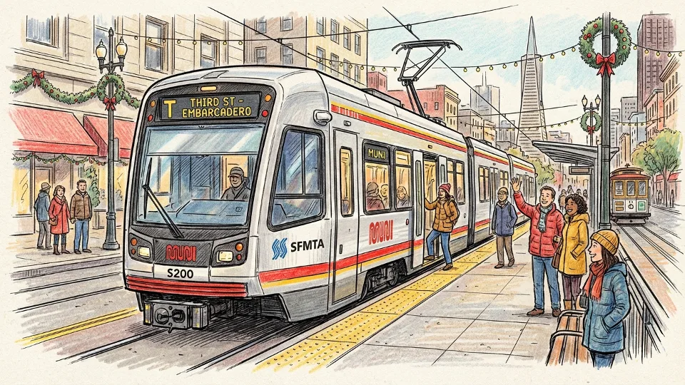 SF Muni Brings Holiday Cheer With Podcast & Merch