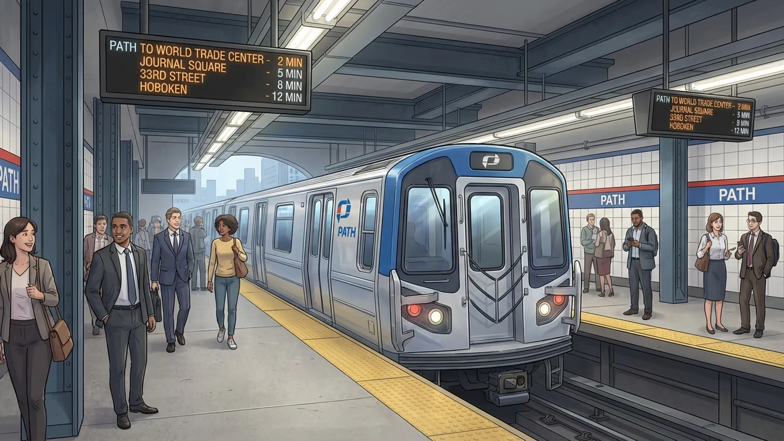 NYC PATH Adapts Platforms for Infrastructure Progress