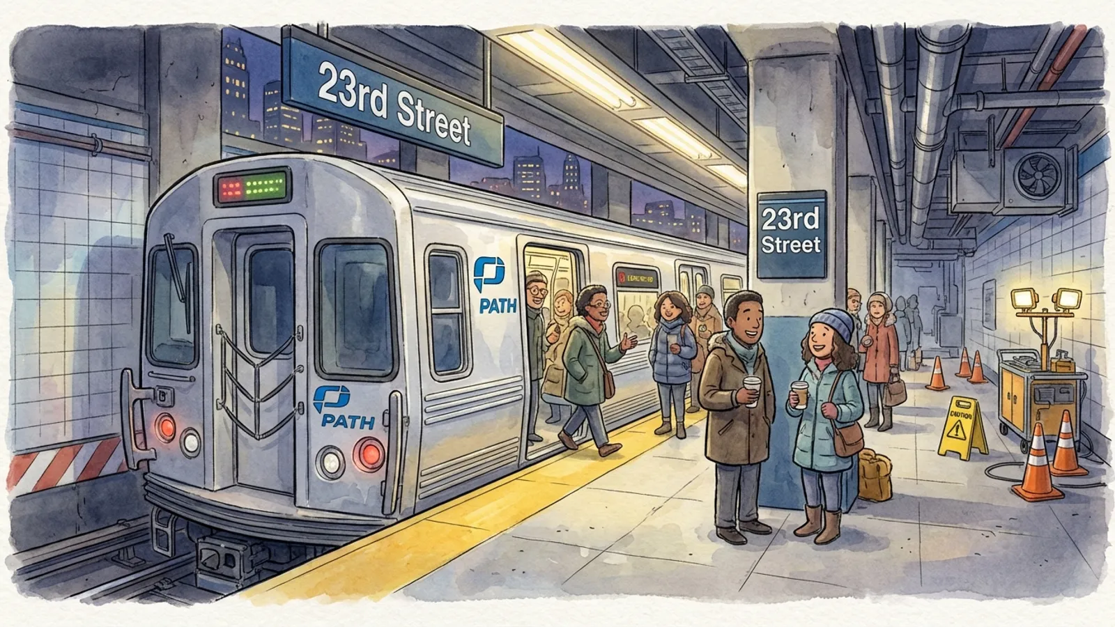 NYC PATH Upgrades Two Stations for Better Service