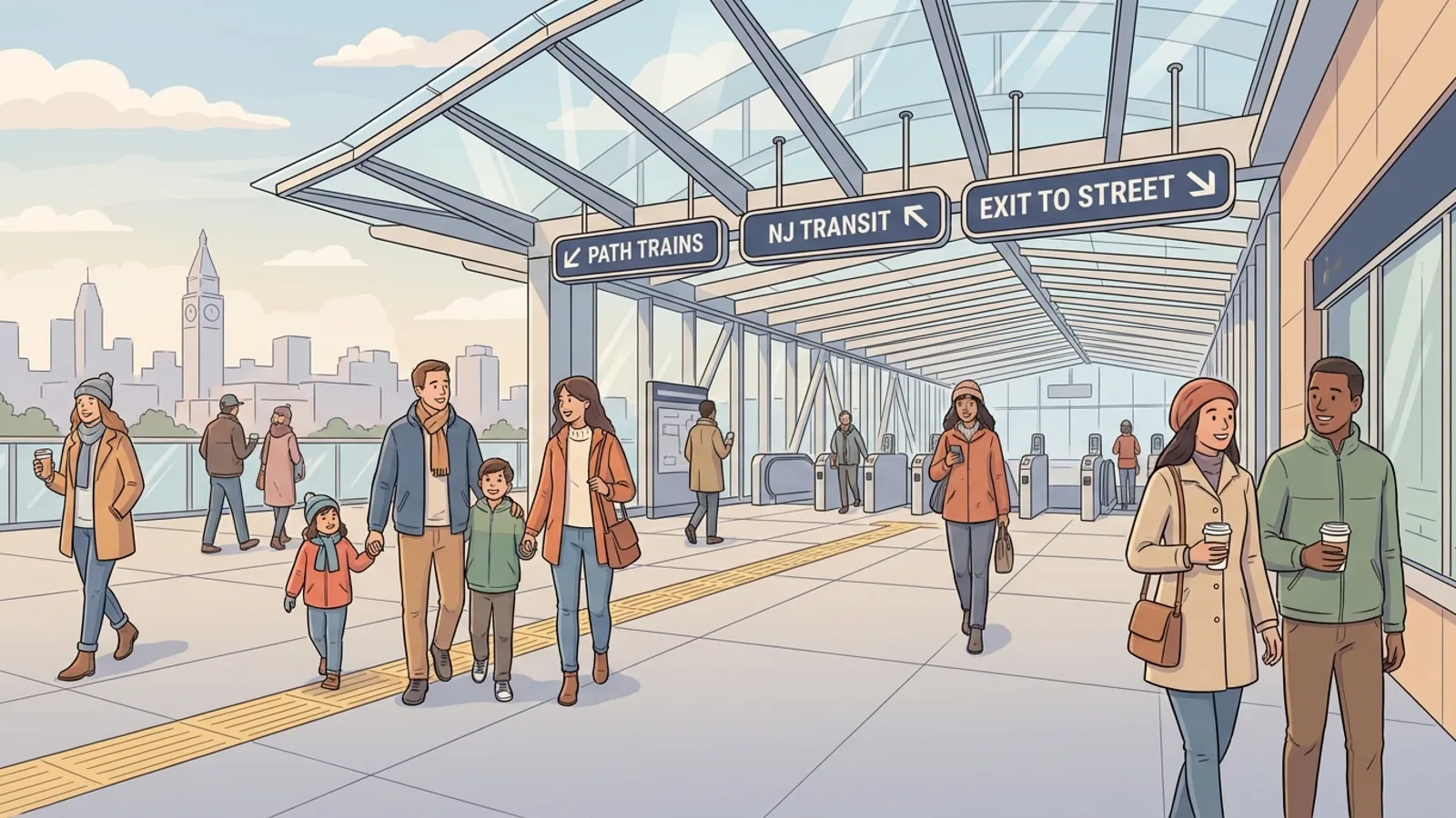 NYC Transit Concourse Cleans Nightly, Access Stays Open