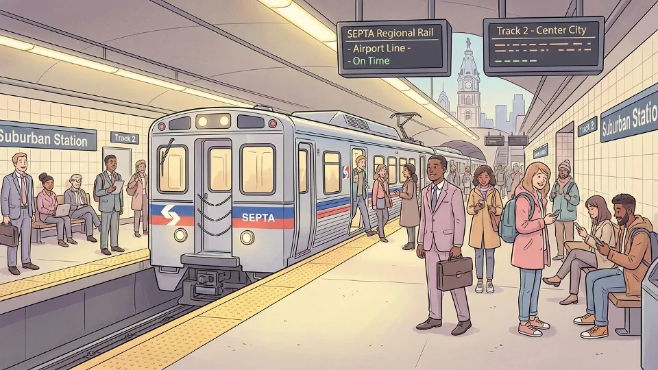 Philadelphia Transit Keeps Moving Despite Minor Delays