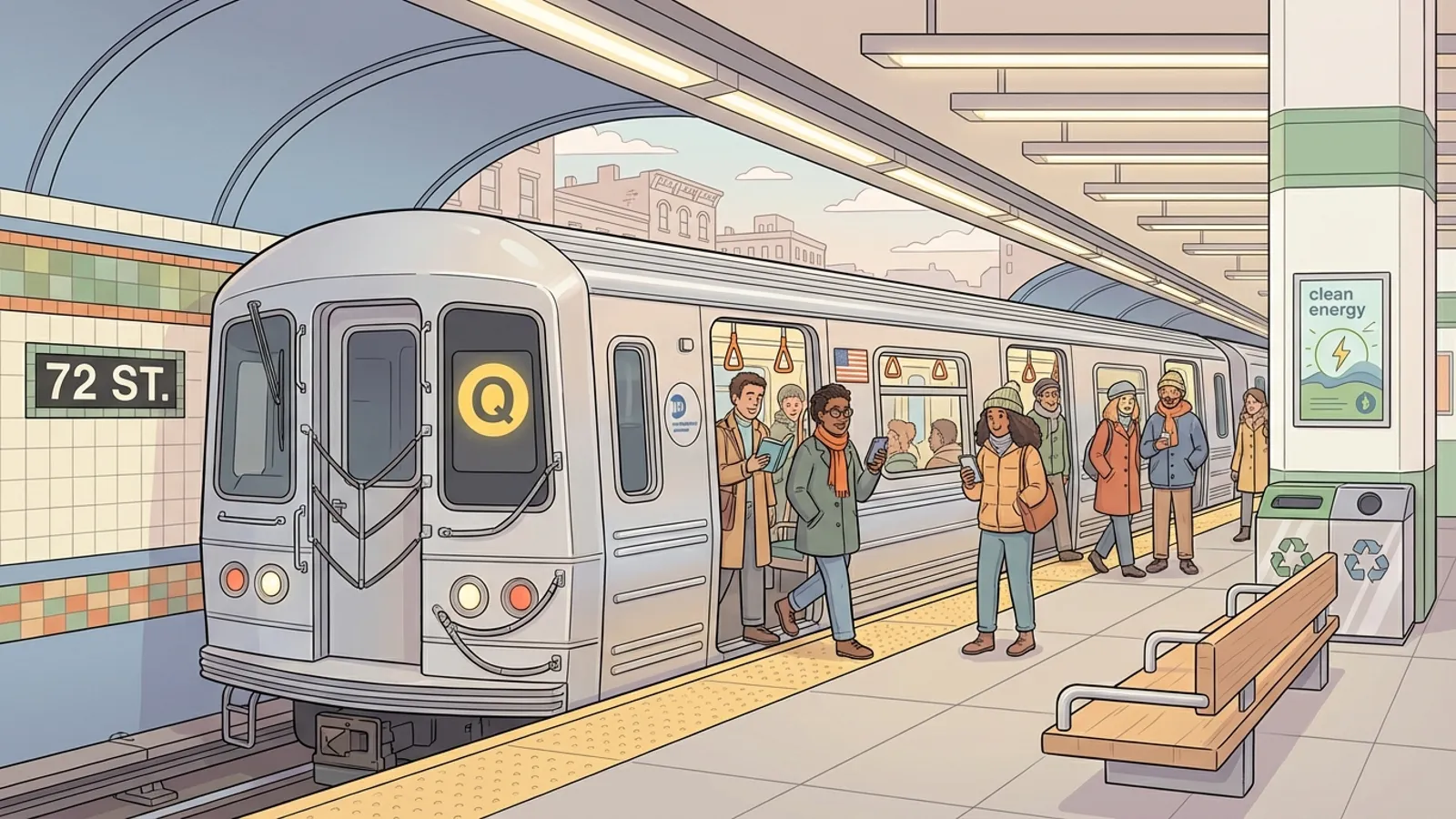 NYC Transit Shifts to Sunday Service for Thanksgiving