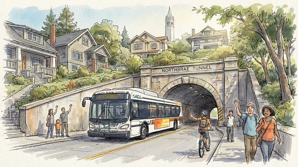 SF Bay Area Tunnel Connects Past to Future Transit