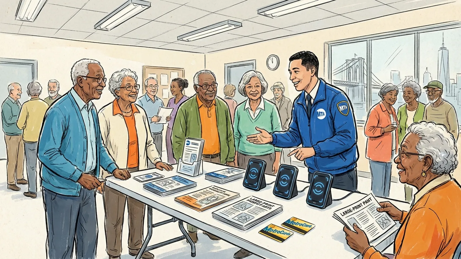 NYC MTA Helps Seniors Master New Payment Tech
