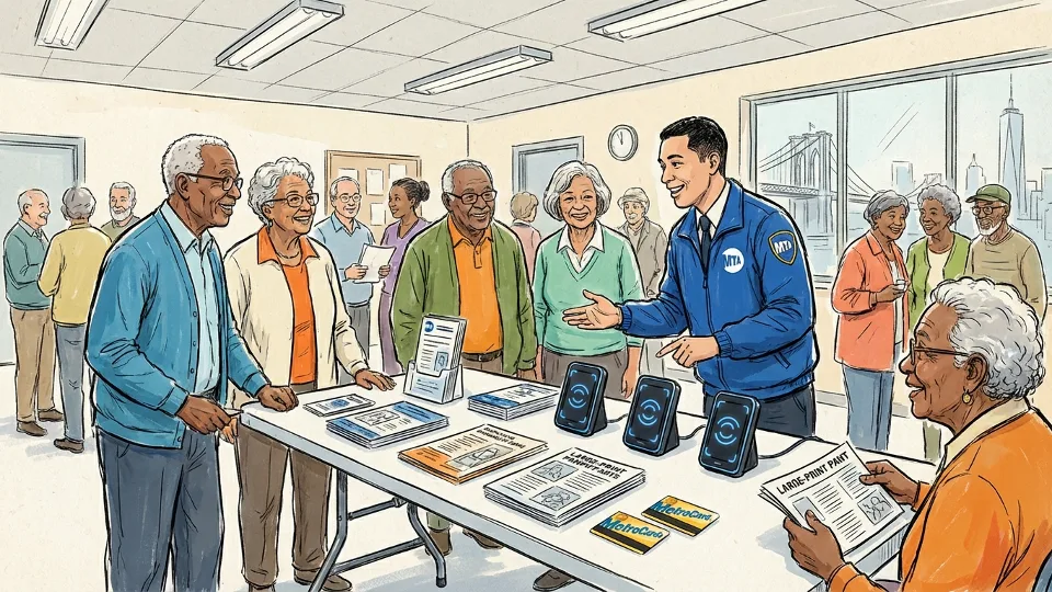 NYC MTA Helps Seniors Master New Payment Tech