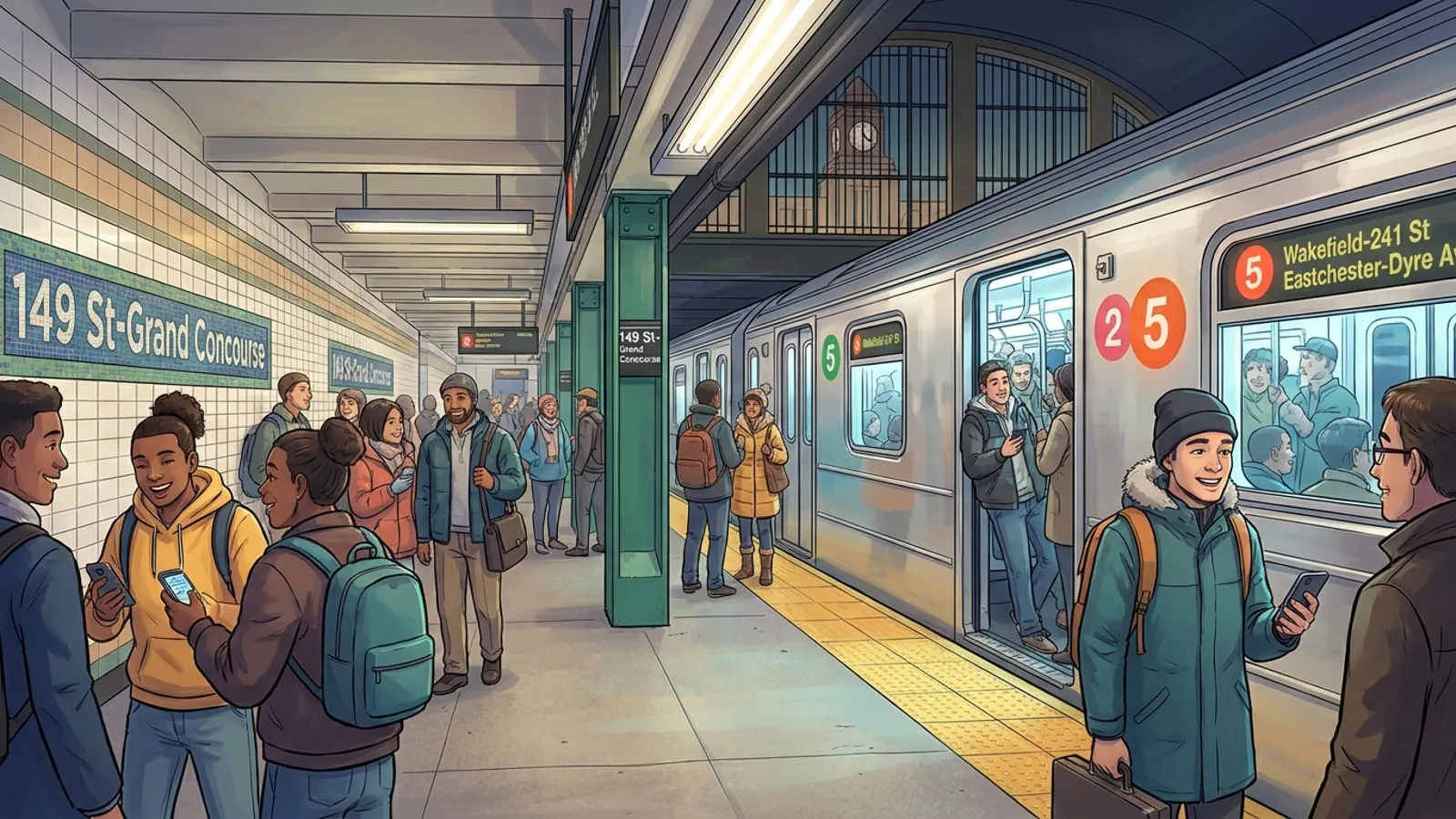 NYC Cameras Help Solve Subway Vandalism Case