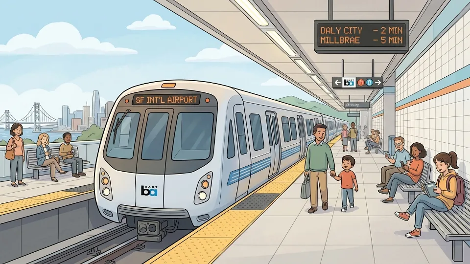 SF BART Adapts Service After Equipment Issue