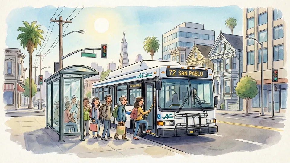 SF Bay Area Buses Adapt for Thanksgiving Travel