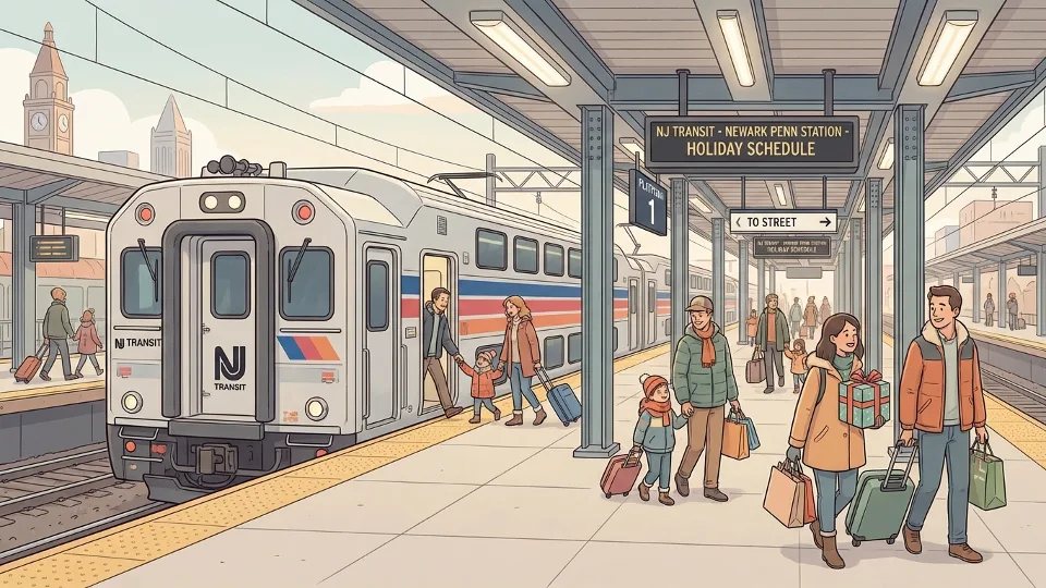 NJ TRANSIT Offers Free Kids Rides This Thanksgiving