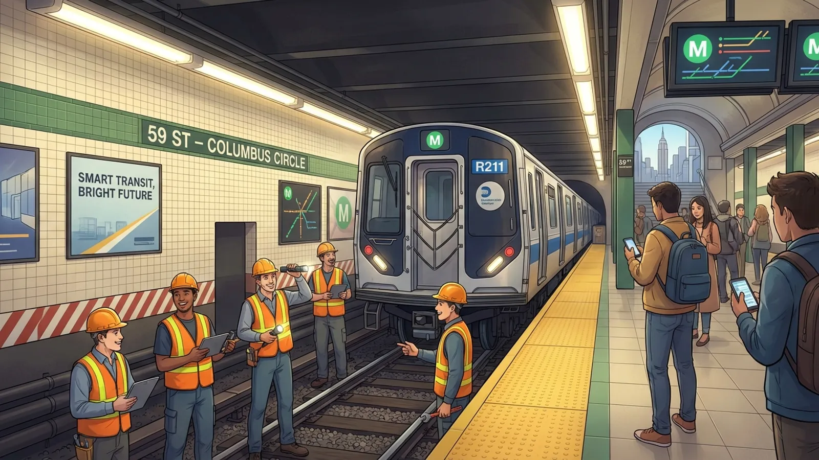 NYC Subway Weekend Work Keeps System Moving Forward