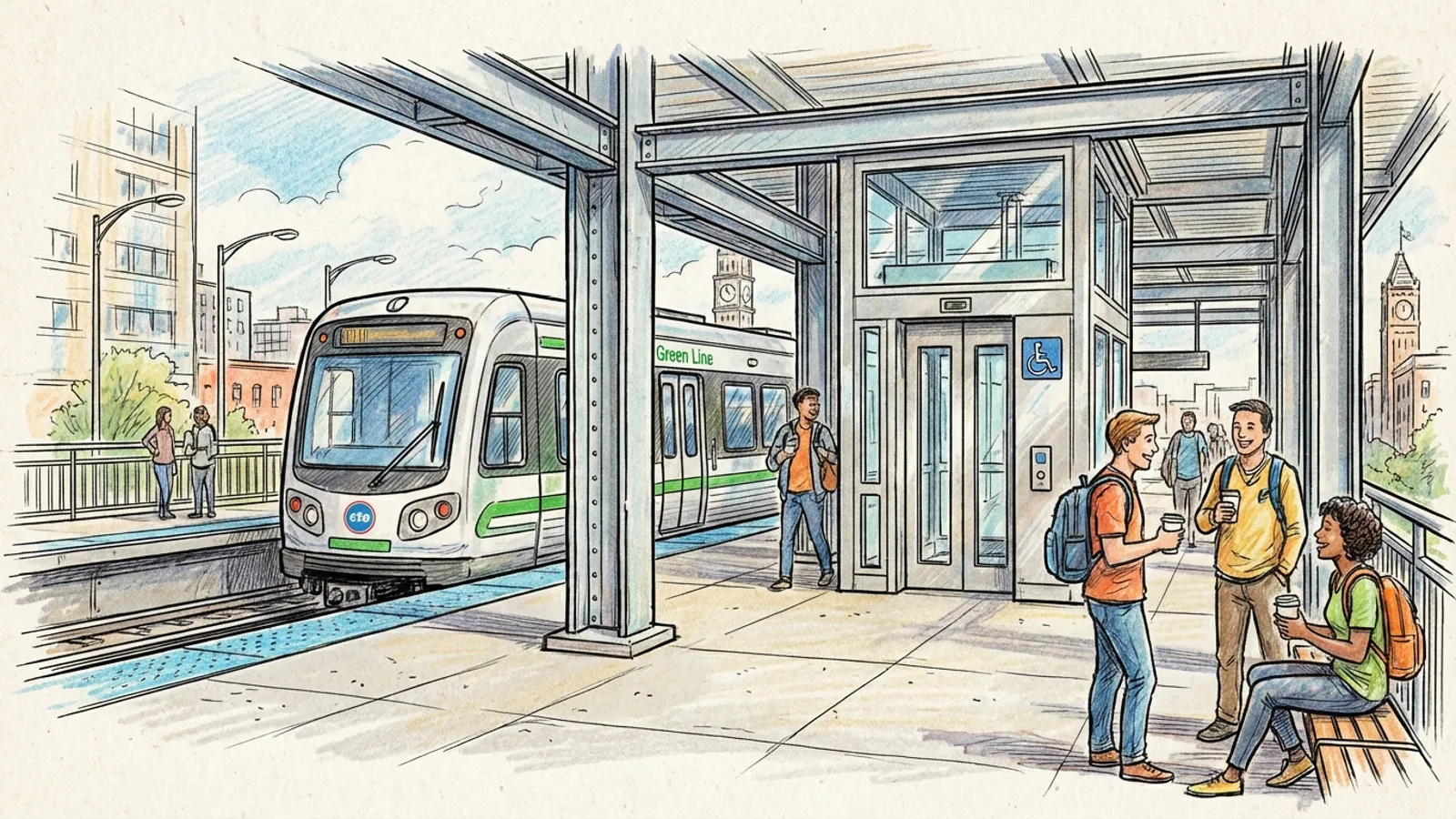 Chicago CTA Works to Restore Pulaski Green Line Access