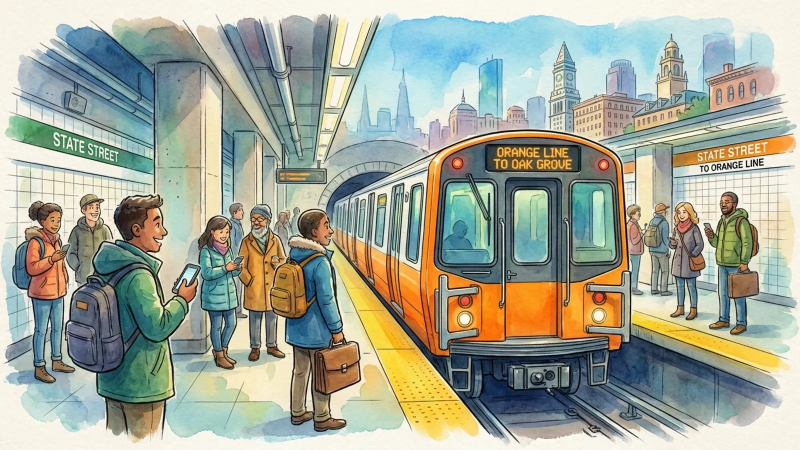 Boston Orange Line Restored After Brief Disruption