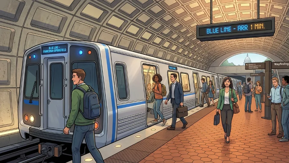 DC-Maryland-Virginia Blue Line Stations Celebrate 45 Years