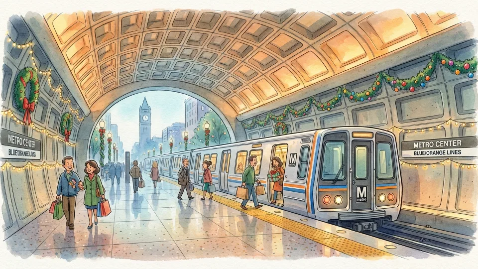 DC-Maryland-Virginia Metro Launches Holiday Sweater