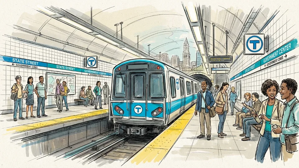 Boston Blue Line Back on Track After Brief Delays