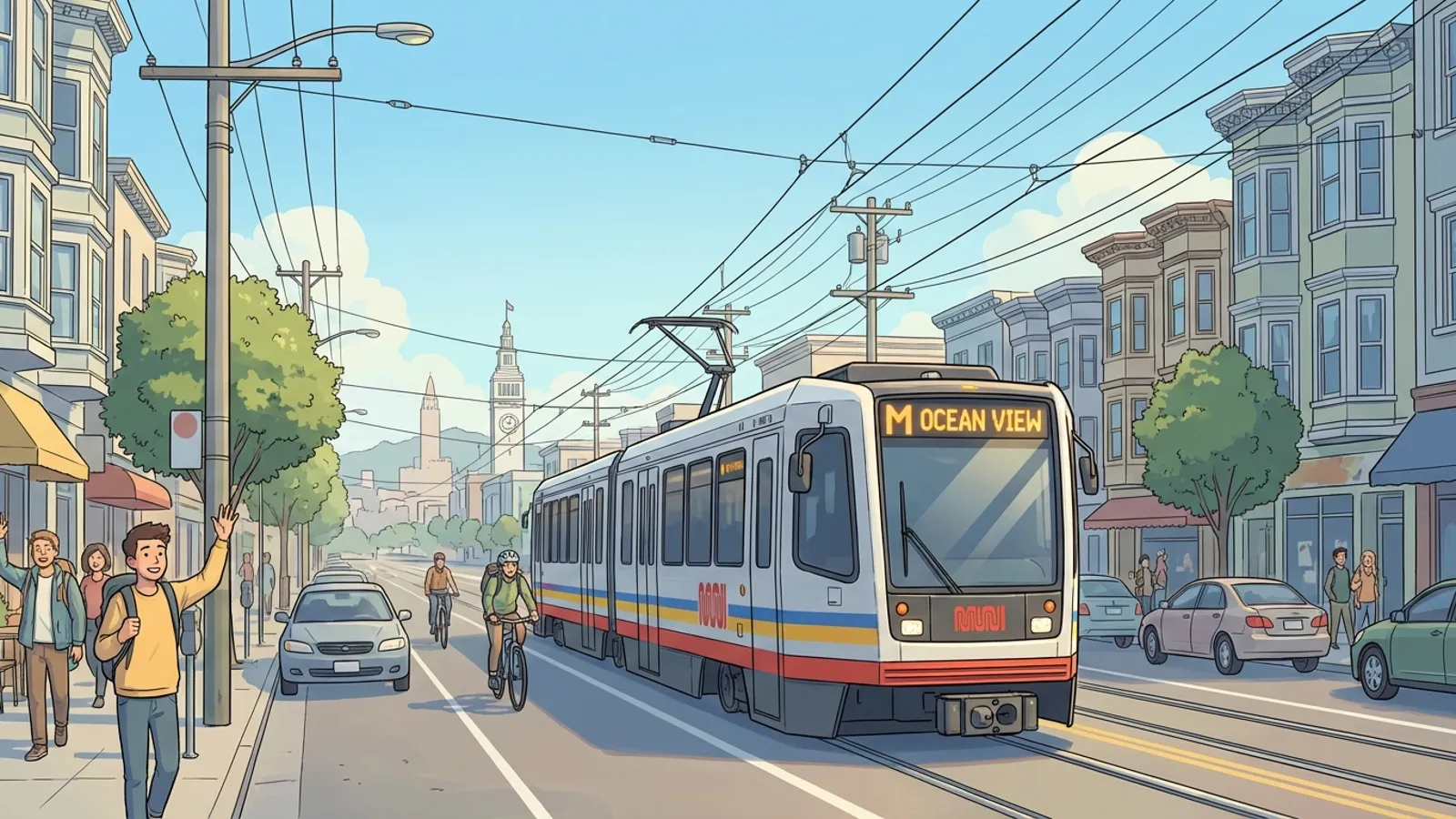 SF M Line Adapts Quickly to Emergency Disruption