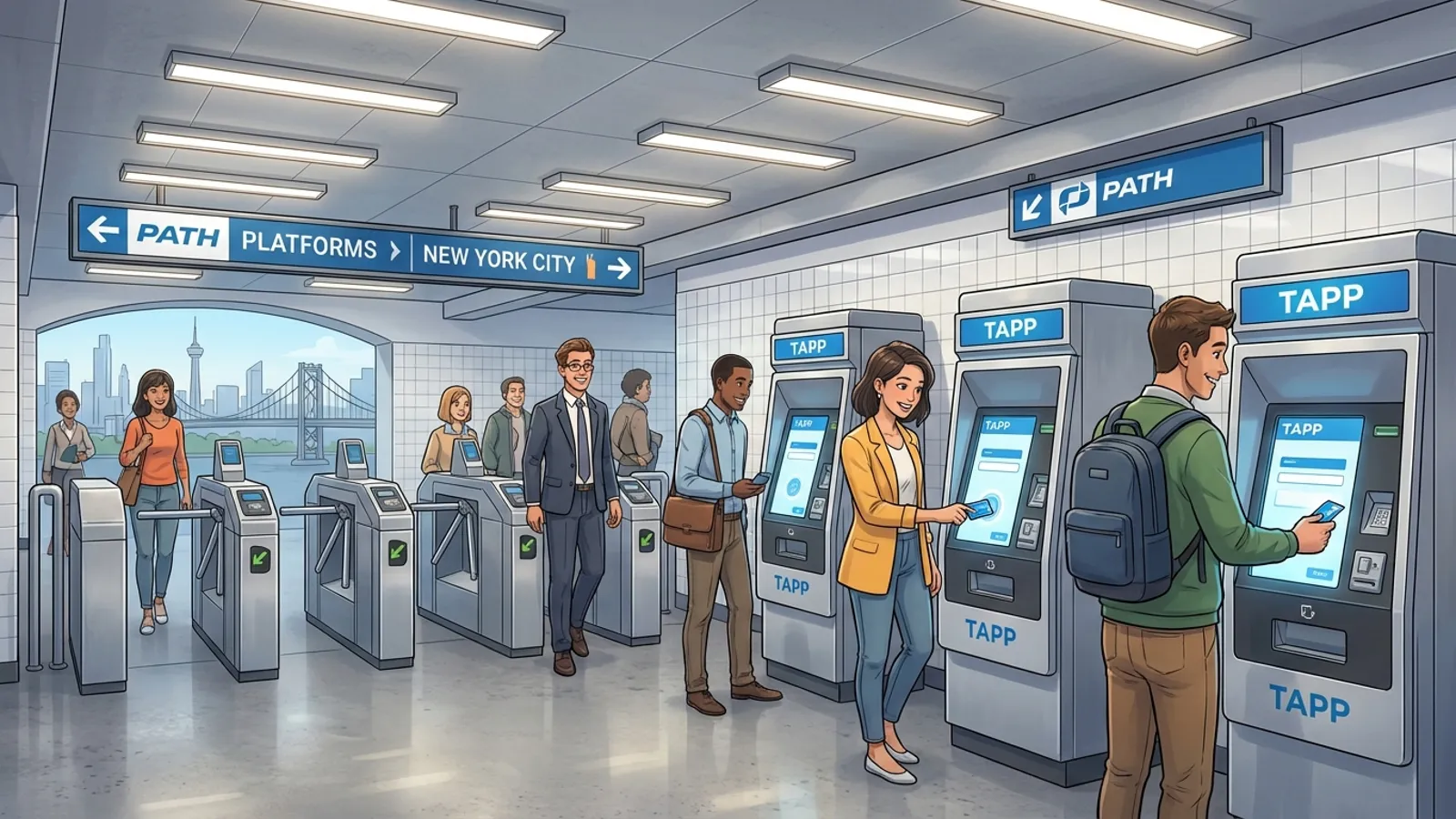 NYC PATH Upgrades Fare Tech at Key Stations