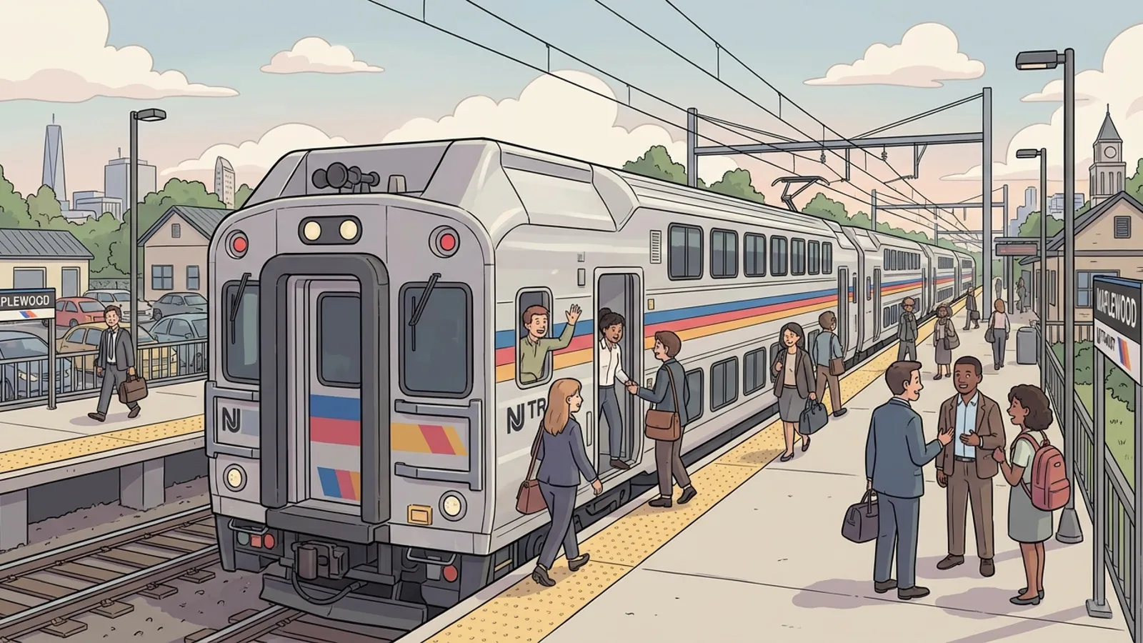 NYC-NJ Transit Maps Food Spots to Boost Ridership