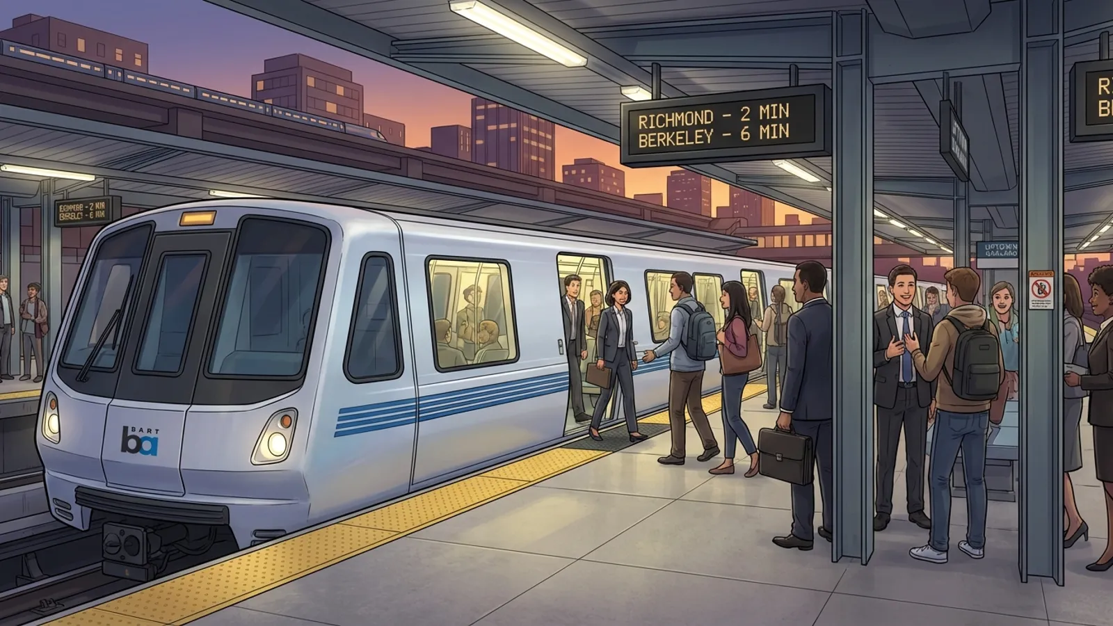 SF BART Trip Canceled, Service Quickly Restored