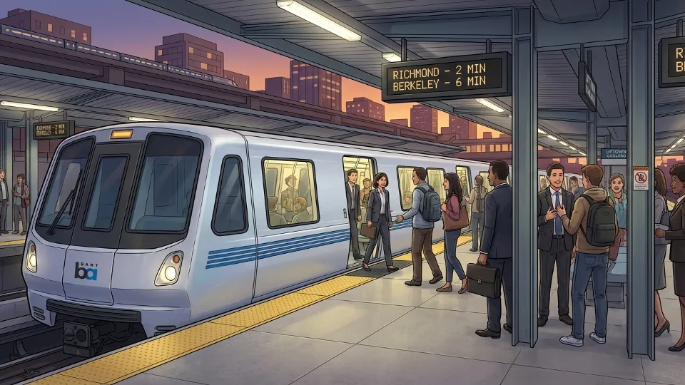 SF BART Trip Canceled, Service Quickly Restored