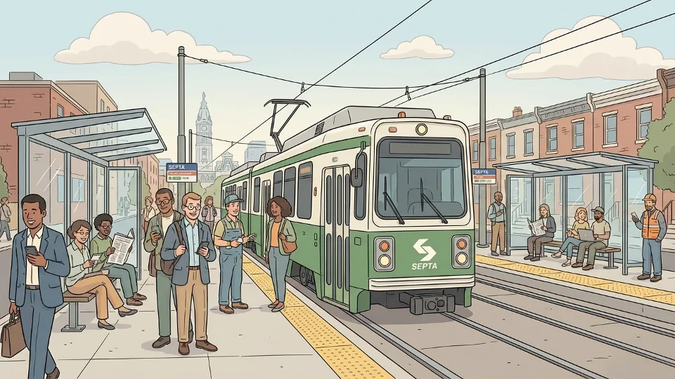 Philadelphia T4 Trolley Adapts to Staffing Shifts